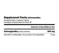 Amix Capsules Ashwagandha 60 Unités