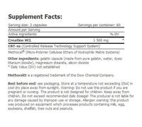 Amix Capsules De Créatine Creage 120 Unités