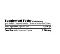 Amix Capsules De Créatine Hcl 120 Unités