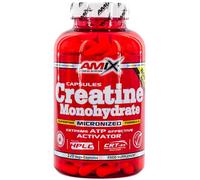 Amix Creatine Monohydrate - Créatine Food Complément 100% Micronisé, améliore les performances physiques, augmente la force et la puissance musculaire chez les athlètes, 220 capsules