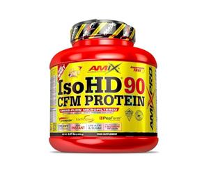 Amix - ISOHD 90 CFM Protein - Augmente la Masse Musculaire et Aide à la Récupération - Protéine de Lactosérum Instantanée - Sans Aspartame - Lait Vanille - 1.8 Kg