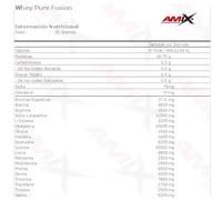Amix Isolat De Protéine De Lactosérum Fusion Moka Et Chocolat 4000g