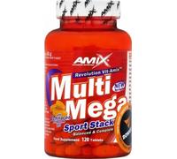 Amix Multi Mega Sport Stack 120 comprimés / Multivitamines / Combinaison innovante de vitamines et minéraux sélectionnés