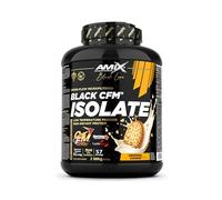 Amix | Protéine BLACK CFM ISOLATE - Aide à maintenir la masse musculaire - Avec enzymes digestives - Facile à digérer - Absorption rapide - Protéine en poudre - 2 kg - Saveur Cookie