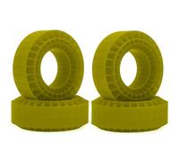 AMK Insert en mousse en silicone 1,9 pour pneu Crawler 108 x 42 mm, remplissage intérieur étanche pour pneus 1/10 RC Crawler Axial SCX10 Capra RXB10 TF2 Redcat Gen7 Gen8 TRX4 mises à niveau (vert)