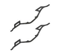 AMK Rails de cadre épais en fibre de carbone SCX10 Chaissis de 3,5 mm à monter soi-même, 1/10 RC Crawler Body LCG Builder Kit Axial SCX10 I II améliorations (rails de cadre)