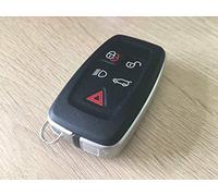 AML Coque de clé télécommande 5 boutons pour Range Rover Sport & Land Rover Discovery 4 (Proxy Smart Remote Keyfob) - Plastique