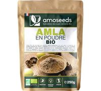 Amla en Poudre Bio 250G | Qualité Supérieure | Cheveux robustes, Anti-chute, Belle Peau, Vitamine C