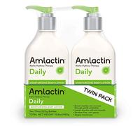 AmLactin Lot de 2 flacons de lotion hydratante quotidienne pour le corps, sans paraben