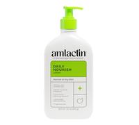 AmLactin Lotion hydratante quotidienne pour le corps, flacon de 410 ml avec pompe, sans paraben