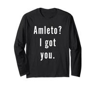 Amleto? Je t’ai eu. Manche Longue