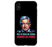AMLO Presidente Amlito Primero Los Pobres 4t Amlover Mexique Coque pour iPhone XS Max