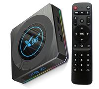 Amlogic S905X4 TV Box Android 11.0 X96 X4 4 Go de RAM 64 Go de ROM Dual-WiFi 2,4 GHz/5 GHz BT Quad Core 64 bits 3D/8K 1000M