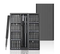 Amlope 50 en 1 Tournevis de Précision Kit Set Outils Mini Morceaux Outil de Réparation S2 Magnétique pour iPhone, Ventilateur, Lunettes, Laptop, Appareil Photo,Montre,PS5/4