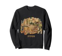 Amman Jordan Souvenir de Voyage Ville monumentale Cadeau Sweatshirt
