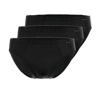 Ammann - Cotton & More - Lot de 3 slip/caleçons pour homme, 3 x noir., XL