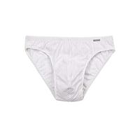 Ammann Smart & Stripes Lot de 3 mini slips, Blanc à rayures, L