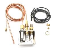 Ammboco 1 Ensemble Thermocouple à Gaz Brûleur à Gaz Thermocouple Chauffage Brûleur à Gaz Thermocouple pour Chauffage à Gaz, Four, Barbecue