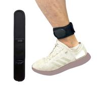 AMMKRO Bracelet de cheville souple et réglable avec pochette en maille compatible avec Fitbit Zip/Ace 3/Alta/Sense 2/Inspire 3/Charge 5/Runlio/Samsung/Garmin Vivosmart 4/5 Fitness Tracker (27,9 cm)