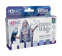Ammo Ionic Éthéré | Set conçu avec ce Dont Vous Avez Besoin pour créer des palettes de Tons Blancs avec Une Excellente Couverture et Une Finition Mate Douce, Acrylique, Multicolore, 20 ML