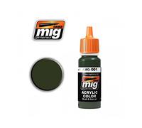 AMMO MIG-0001 RAL 6003 Olivgrün Opt.1 Peinture Acrylique Multicolore 17 ML