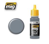 AMMO MIG-0208 Fs 36320 Peinture Acrylique Gris foncé (17 ML), Multicolore