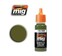 AMMO MIG-0928 Peinture Acrylique Olive Drab High Lights (17 ML), Multicolore