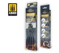 Ammo Wargaming Universe - Marta Kolinsky Figures Premium Brush Set-Mig Jimenez