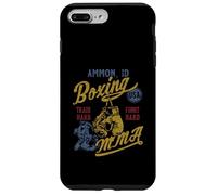 Ammon ID Boxe MMA USA Vintage Design Vieilli Coque pour iPhone 7 Plus/8 Plus
