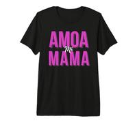Amo a Mi Mama - I Love My Spanish Mom Regalo Día de la Madre T-Shirt Haut de Gamme