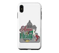 Amo Italy Florence Carte dôme Citrons Raisins Graphique Vintage Coque pour iPhone XS Max