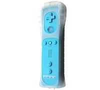 Amo - Manette Bleue + Housse Silicone Pour Nintendo Wii