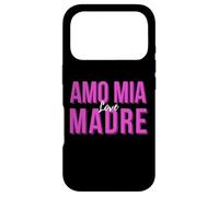 Amo Mia Madre I Love My Italian Mom Regalo Festa Della Mamma Coque pour iPhone 17 Pro
