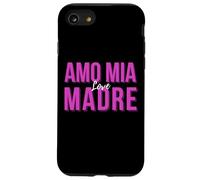 Amo Mia Madre I Love My Italian Mom Regalo Festa Della Mamma Coque pour iPhone SE (2020) / 7/8