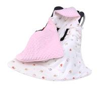 amo nenes Couverture Enveloppante Bébé pour Siège Auto et Poussette, Nid d'ange Bebe Cosy 90 x 90 cm, Multifonction Couverture bébé pour Automne Hiver