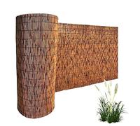 AMOCHO Brise-Vue en Roseau,revêtement de clôture de Jardin en Bambou, Panneau de Rouleau de confidentialité,criblage à Lattes de confidentialité extérieur,clôture en Bambou, filtrage de la lumièr