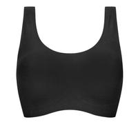 Amoena CuraLymph Linda Soutien-gorge confortable à bretelles larges pour lymphodème sans couture Soutien/stimule la circulation lymphatique, noir, Taille L