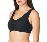 AMOENA Frances Soutien-gorge de loisirs à fermeture frontale pour femme - Noir - M