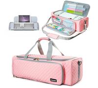 AMOIGEE Housse Anti-poussière pour Cricut Explore Air 2, Cricut Maker, Cricut Explore 3, Cricut Maker, Cricut Maker, Housse avec Poches pour Accessoires et Fournitures Cricut