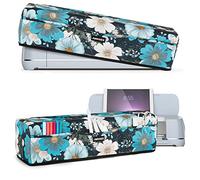 AMOIGEE Housse Anti-poussière pour Cricut Explore Air 2, Cricut Maker, Cricut Explore 3, Cricut Maker, Cricut Maker, Housse avec Poches pour Accessoires et Fournitures Cricut