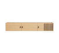 Amoire basse montage murale Array 150cm black painted brackets