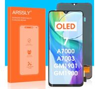 AMOLED Écran de rechange pour OnePlus 7, écran LCD tactile, numériseur, outils de réparation pour A7000, A7003, GM1901, GM1900, GM1905 (noir, 6,4")