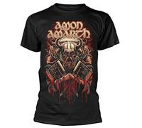 Amon Amarth 'Fight' (Black) T-Shirt (Medium)