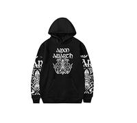 Amon Amarth Sweat-Shirt à Capuche décontracté à Manches Longues pour Hommes avec Poches