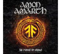AMON AMARTH - THE PURSUIT OF VIKINGS: 25 YEARS IN THE EYE OF THE 3 DVD NEUF
