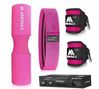Amonax Barbell Squat Pad Manchon Mousse à Squat En Mousse Support De Nuque & Epaules Protection Pour Squats Lunges, Hip Thrusts, Haltérophilie, Coussin D'haltères, Coussin Squat