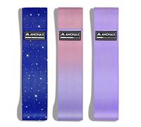 Amonax Bande de résistance en tissu pour femme - Équipement d'entraînement pour la perte de poids - Accessoires de squat résistants