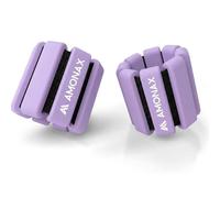Amonax Ensemble de poids ajustables pour chevilles et poignets, poids de jambe pour le fitness pour femmes et hommes, paire de 1 lb/2 lb pour l'entraînement de force, poids pour Pilates, course