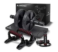 Amonax Roue Abdominale Convertible 3 en 1 pour Abdos et Musculation Maison