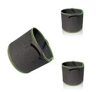 AMONENZ 3 Pièces Sac de Plantation, 14 litres Jardiniere Tomate Non Tissé, Réutilisable Pot Geotextile, Sac Plantation Pomme de Terre, avec Poignée, pour Plantes, Légumes, Fleurs, Fraises